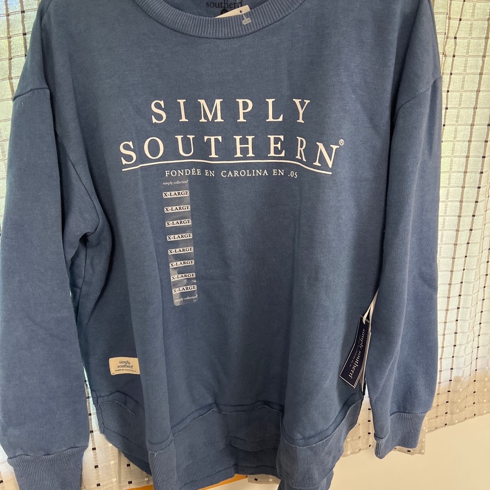 Simply southern crew neck sweatshirt